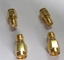 Καλυμμένοι SMA RF χρυσός ομοαξονικοί συνδετήρες του ISO με τη σύνθετη αντίσταση 50 ωμ